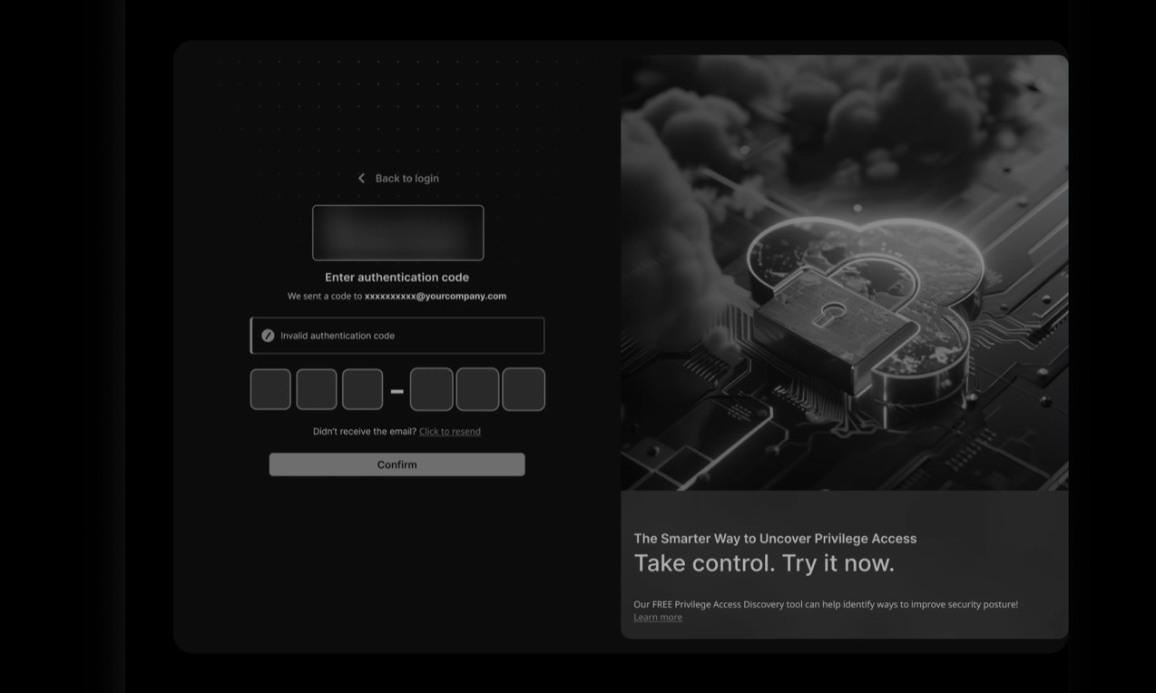 Login Redesign case study